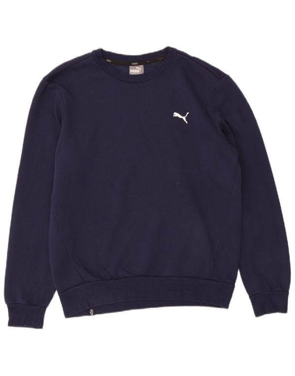Puma Herren Sweatshirt Pullover Small Marineblau