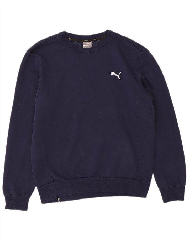 Puma Herren Sweatshirt Pullover Small Marineblau