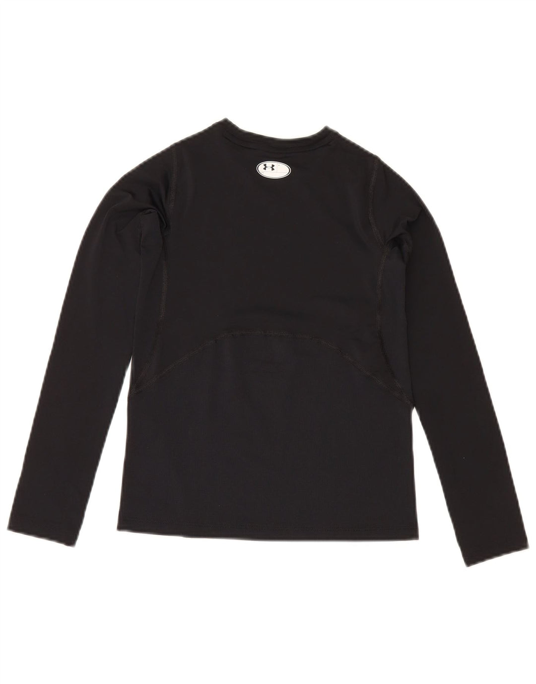 Under Armour Jungen Heat Gear Top Langarm 9–10 Jahre Medium Schwarz