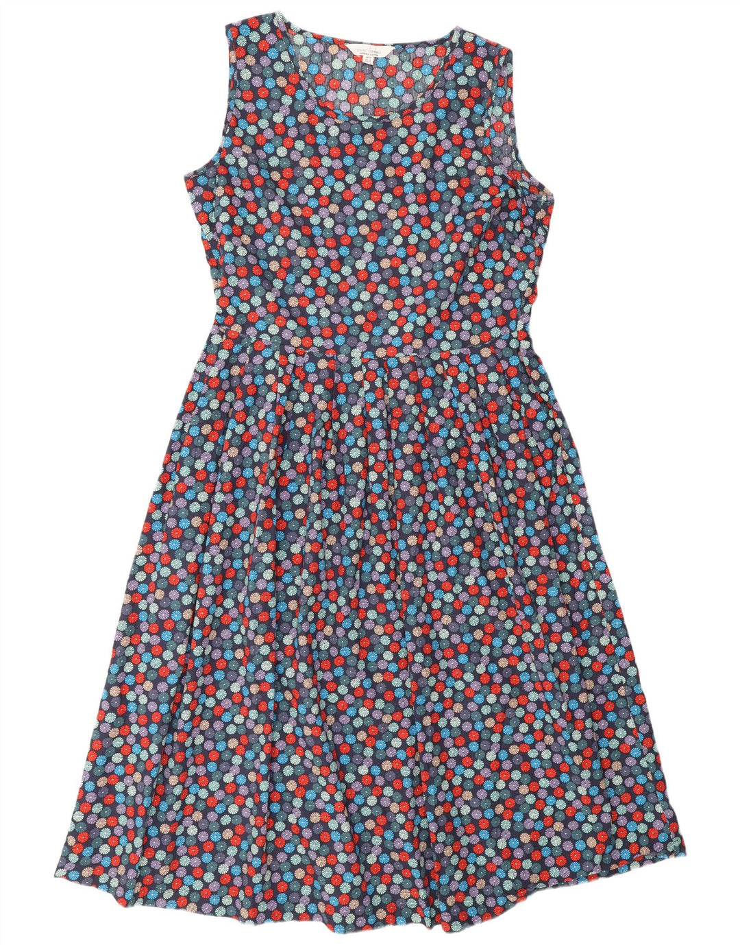 Seasalt Cornwall Damen-A-Linien-Kleid, Gr. 44, groß, mehrfarbig, gepunktet