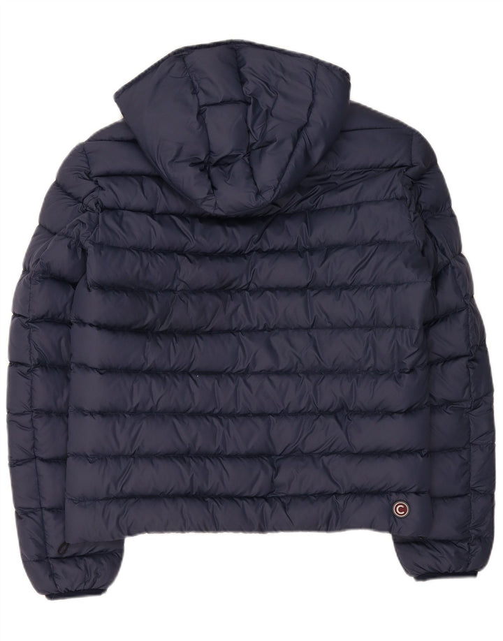 Colmar Herren-Jacke mit Kapuze, wattiert, IT 46, Größe S, marineblau, Polyamid