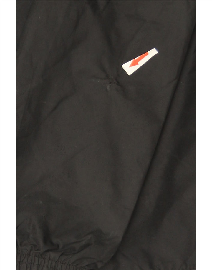 Adidas Regenjacke mit Kapuze für Jungen, 9–10 Jahre, schwarzes Nylon