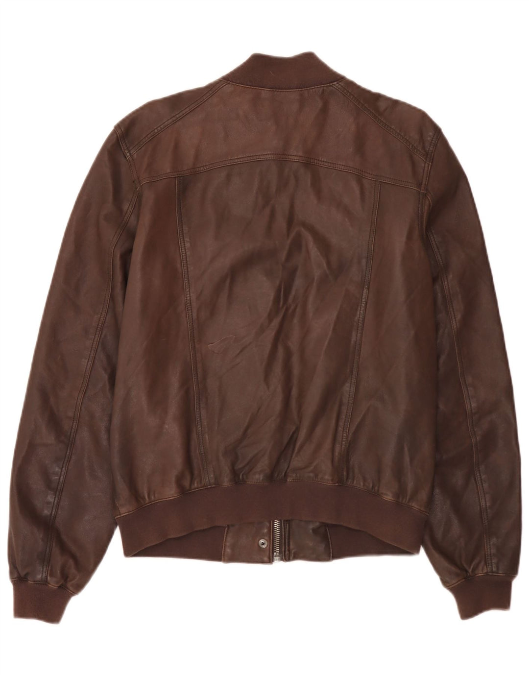 Vintage Herren Lederjacke UK 40 Large Braun