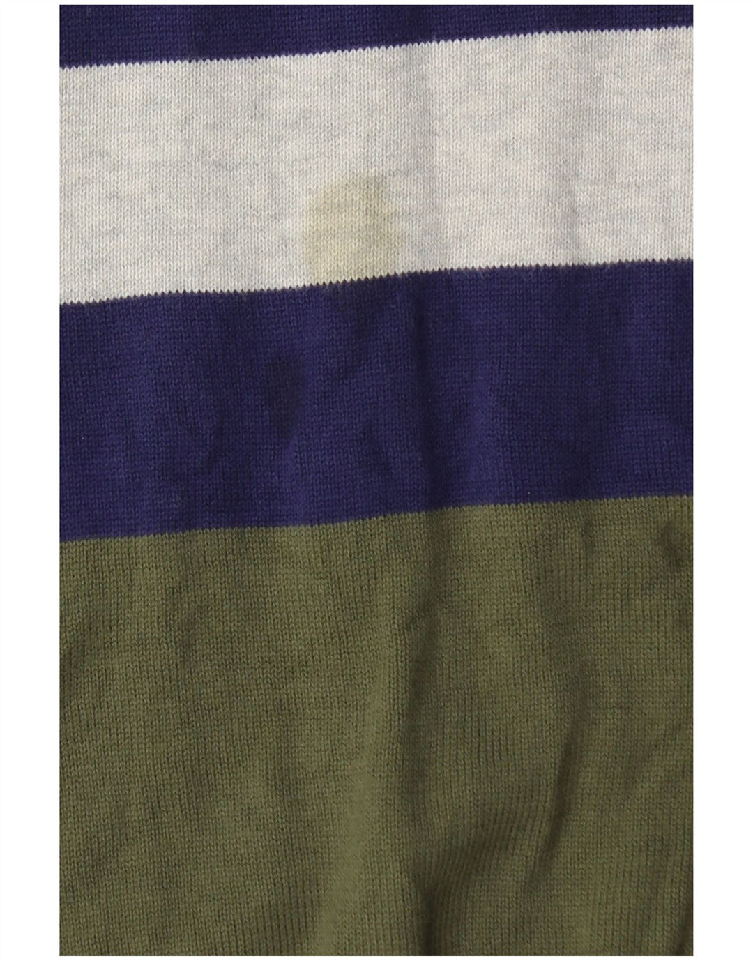 BARBOUR Mens Crew Neck Jumper Sweater Large Multicoloured Striped Cotton
