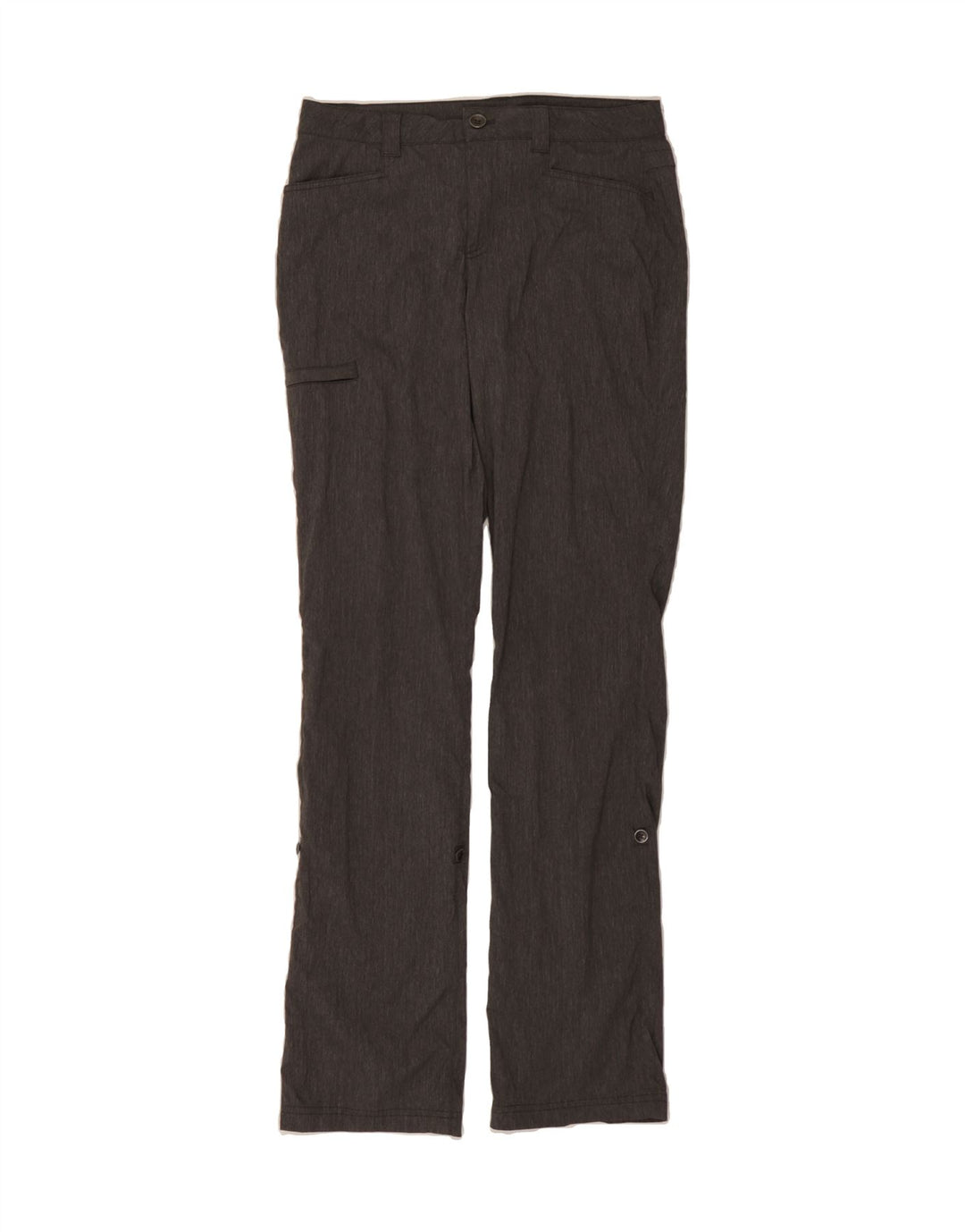 EDDIE BAUER Womens Skinny Cargo Trousers US 8 Medium W30 L34  Grey Nylon Vintage Eddie Bauer and Second-Hand Eddie Bauer from Messina Hembry 