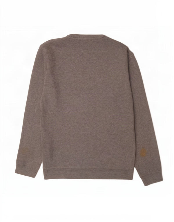 Crew Clothing Herren-Sweatshirt, Pullover, XL, grau meliert, Baumwolle