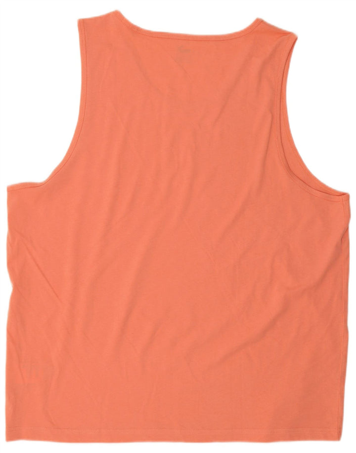 Puma Herren Grafik T-Shirt Top 2XL Rosa Baumwolle