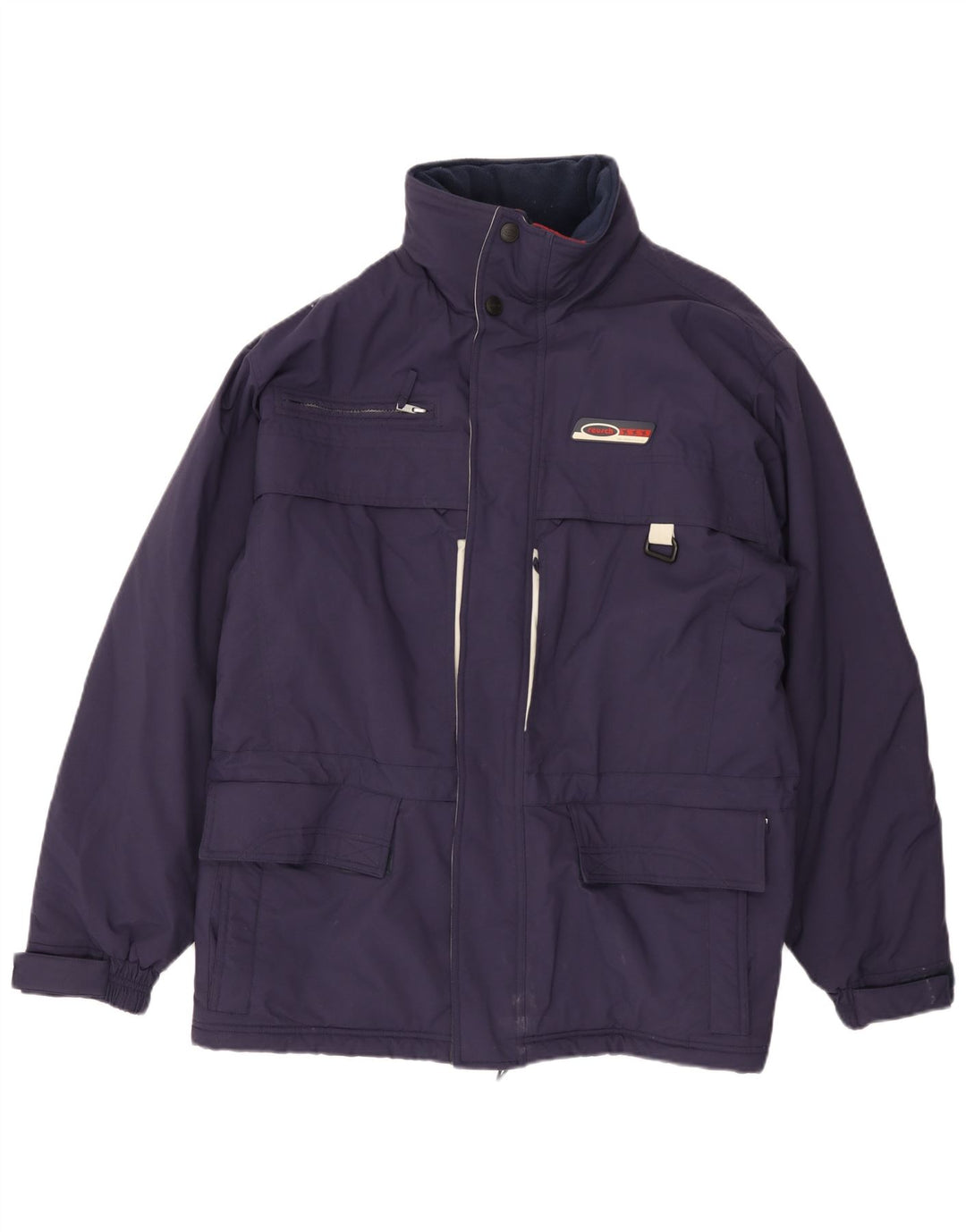 Reusch Herren Windjacke UK 40 Large Marineblau Polyamid
