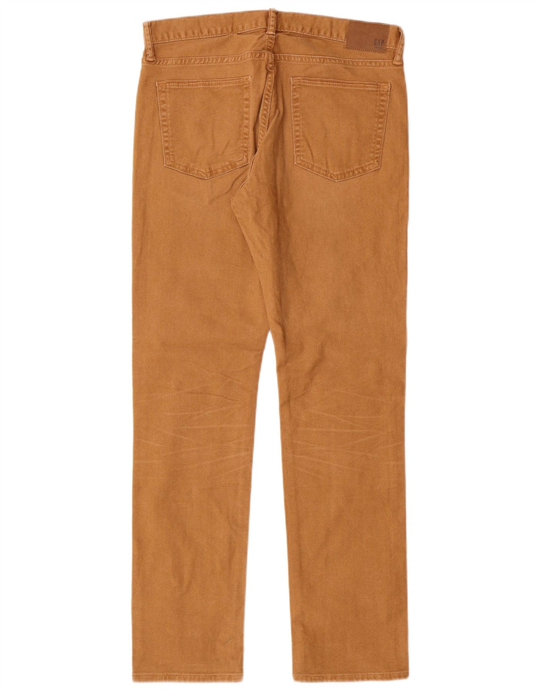 Gap Herren gerade Freizeithose W30 L30 Beige Baumwolle