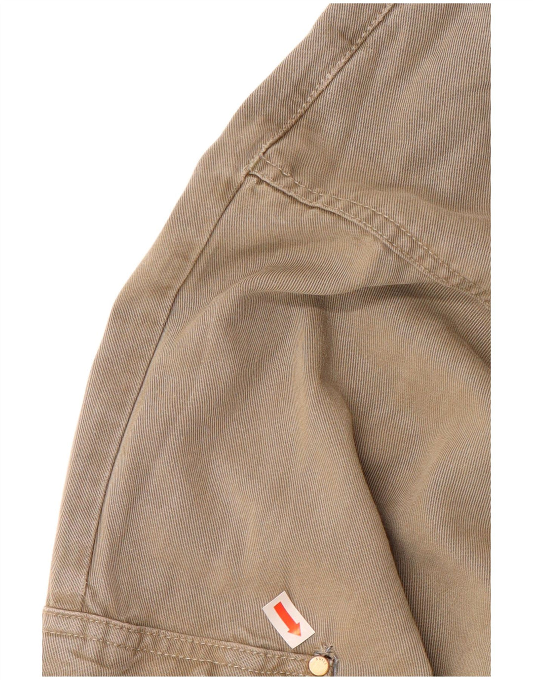 GUESS Womens Joggers Cargo Trousers W30 L28  Beige Lyocell