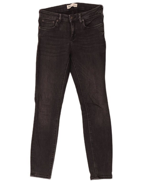 Zara Damen Skinny Jeans EU 36 XS W26 L28 Schwarz