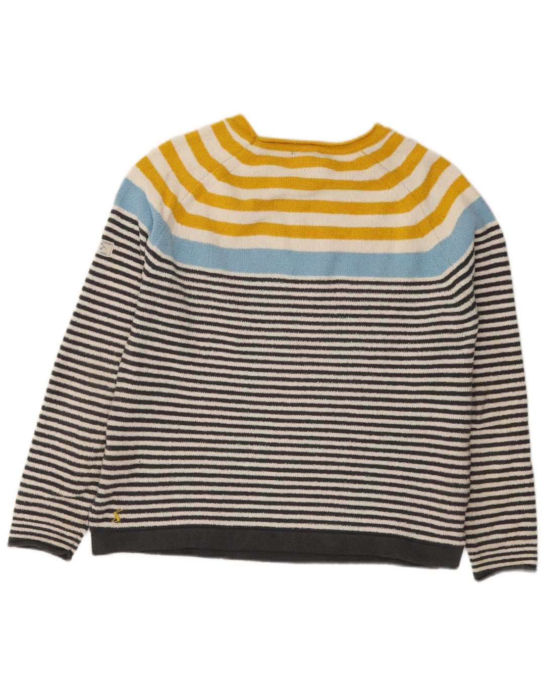 Joules Damen-Pullover mit U-Boot-Ausschnitt, Größe M, mehrfarbig, gestreift, UK 12