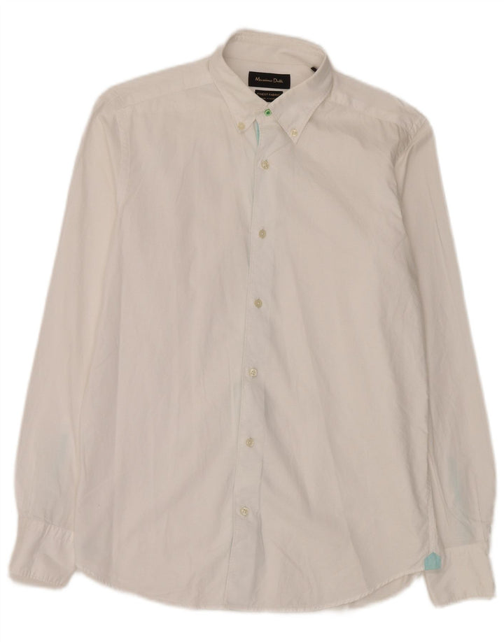 Massimo Dutti Herrenhemd Small Weiß