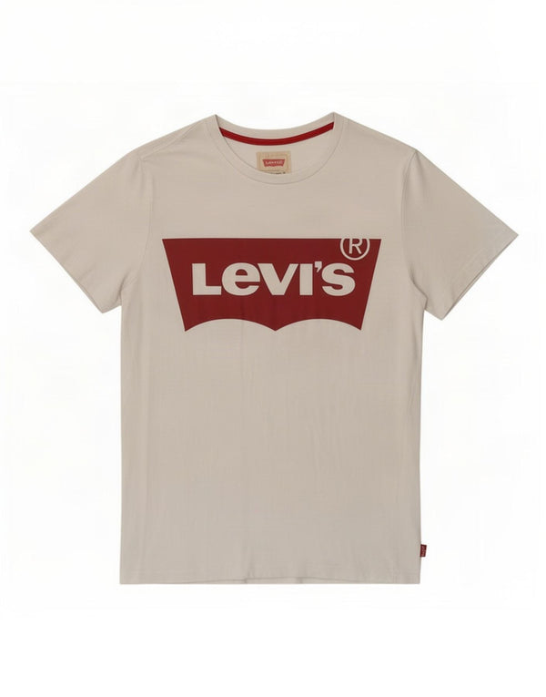 Levi's T-Shirt mit Grafik für Jungen, 13–14 Jahre, gebrochenes Weiß