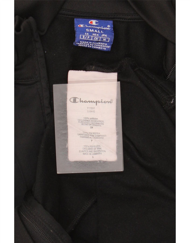 Champion Damen-Trainingsanzugoberteil mit Grafik, Gr. 10, Größe S, Schwarz, Polyester