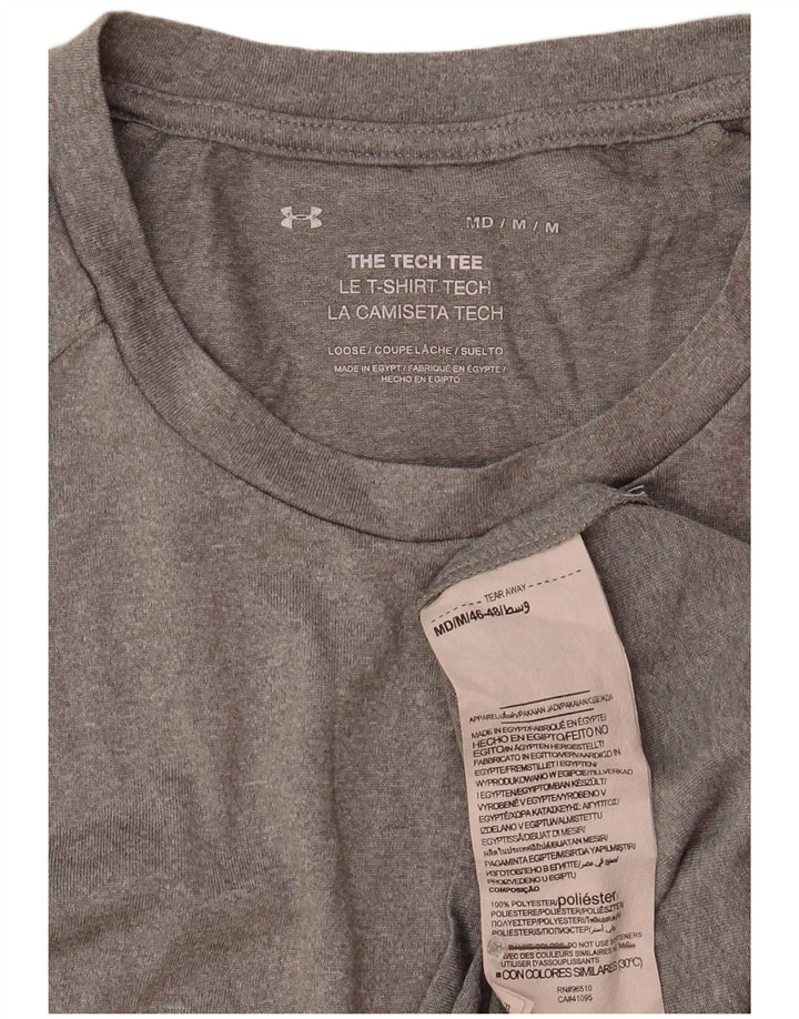UNDER ARMOUR Herren T-Shirt Top Mittelgraues Polyester