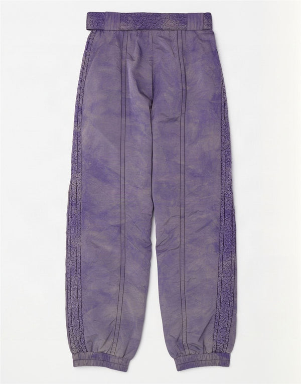 Maier Damen-Skihose mit hoher Taille, UK 16, Größe L, Lila, Batik-Polyamid