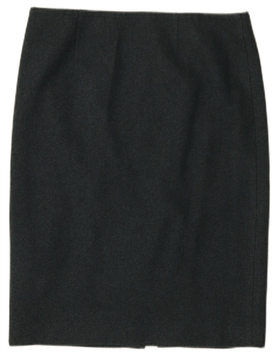 Calvin Klein Damen Bleistiftrock US 8 Medium W32 Blau meliert Wolle