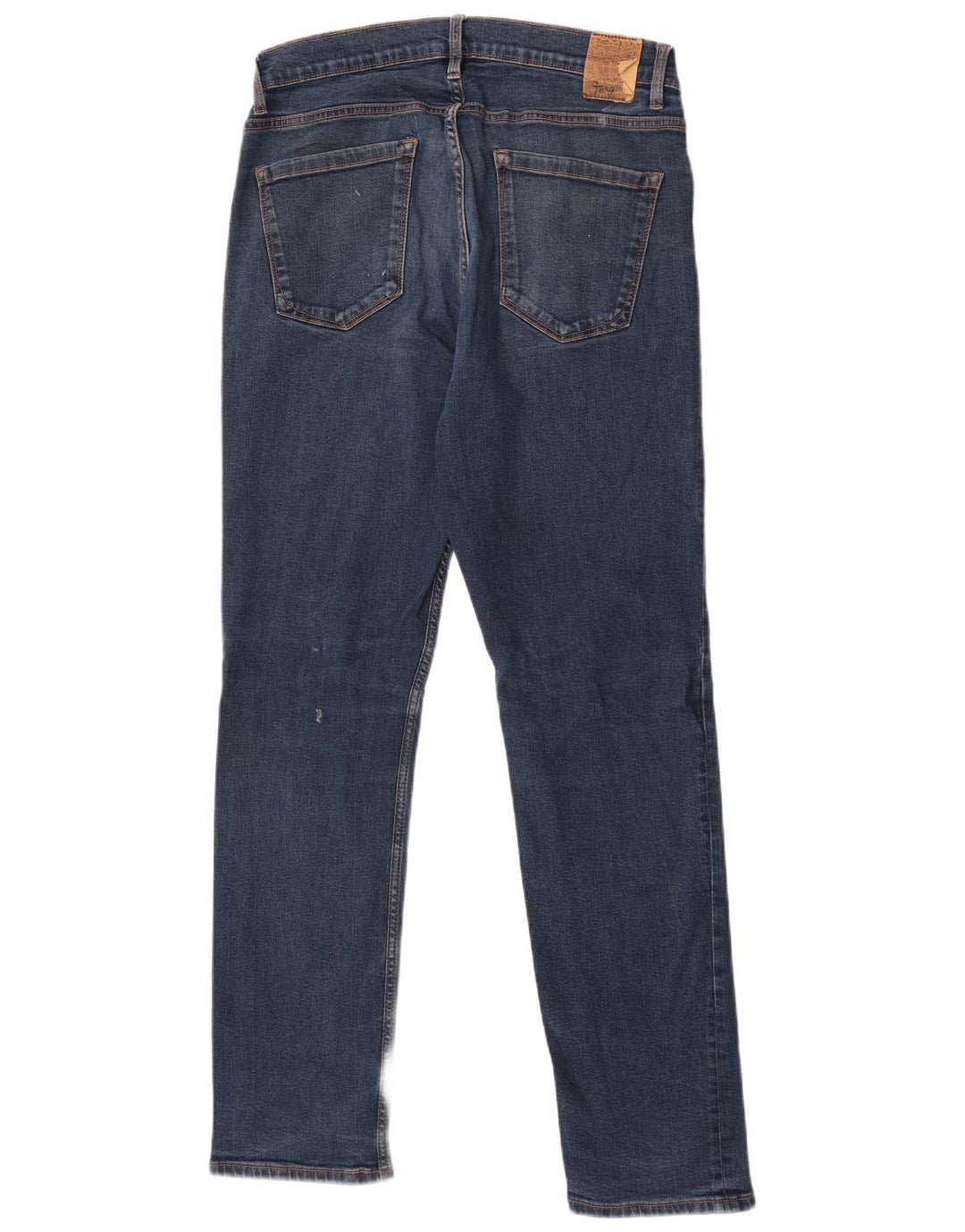 Penguin Herren Slim Jeans W34 L32 Blaue Baumwolle