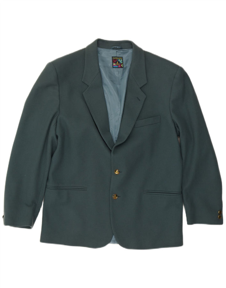 Navigare Herren-Blazer mit 2 Knöpfen, Gr. 40, Grün