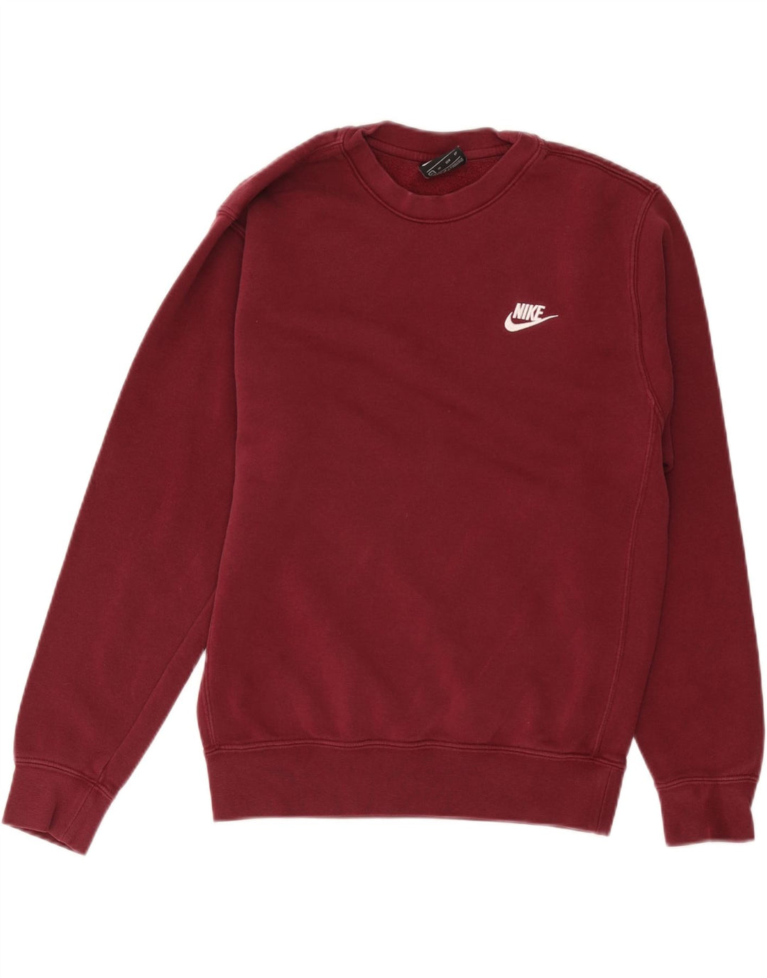 NIKE Herren Sweatshirt Pullover XS Burgund Baumwolle