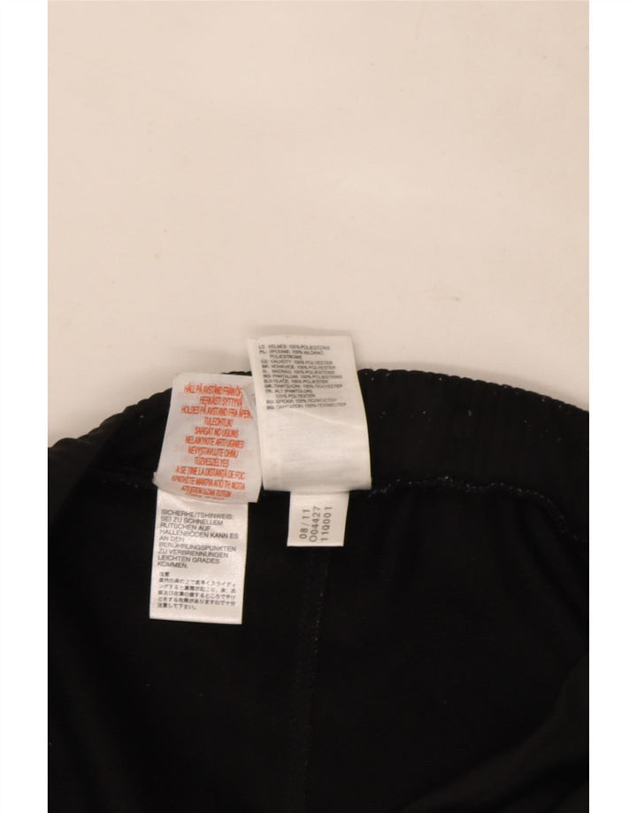 Adidas Mädchen-Trainingshose, 15–16 Jahre, schwarzes Polyester