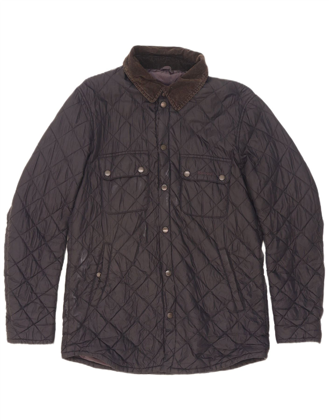 Barbour Herren Steppjacke UK 38 Medium Navy Blue Polyamid