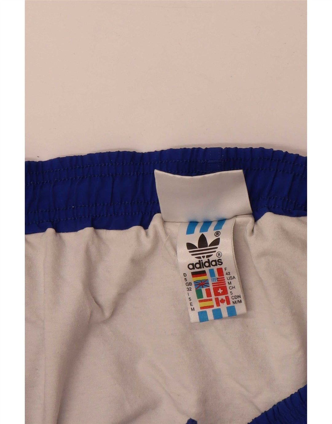 Adidas Herren Sportshorts Mittelblaues Polyester
