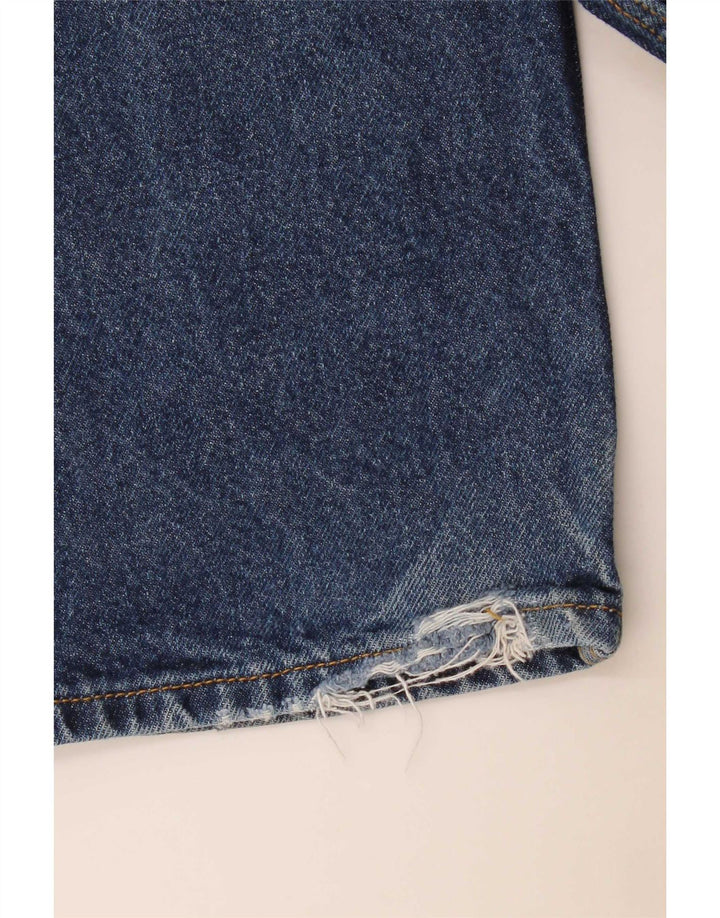 Levi's Herren 505 Regular Fit Straight Jeans W34 L29 Blaue Baumwolle