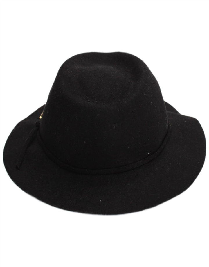 Replay Damen-Fedora-Hut, Einheitsgröße, schwarze Wolle, klassisch