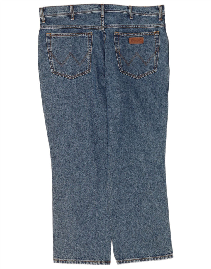 Wrangler Herren-Jeans mit normaler Passform, gerade Passform, Breite 40, Länge 30, Blau, Baumwolle