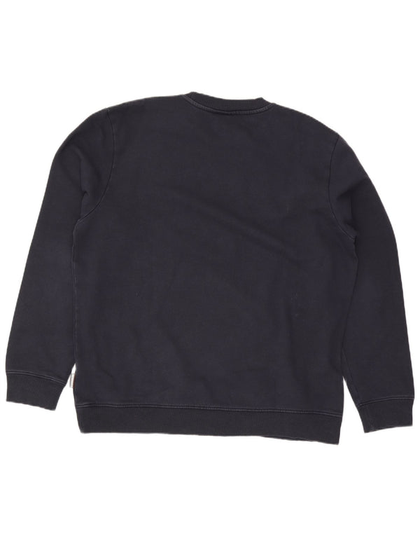 Napapijri Mens Geographic Sweatshirt Jumper 2XL Navy Blue