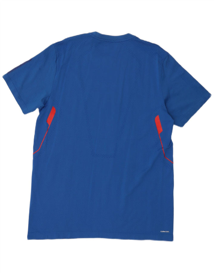 Adidas Herren Climacool T-Shirt Top XL Blau Polyamid