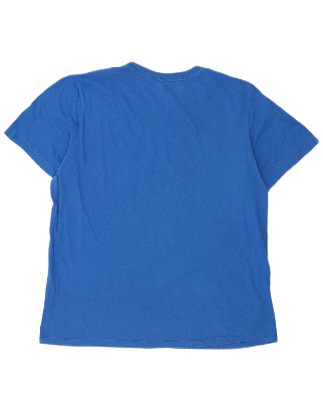 Nike Herren-T-Shirt mit Grafik, Größe L, aus blauer Baumwolle