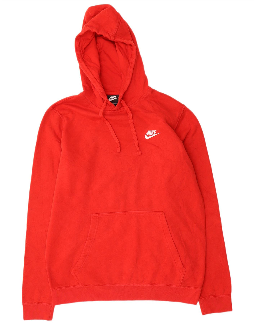 Nike Herren Kapuzenpullover Mittelrotes Polyester