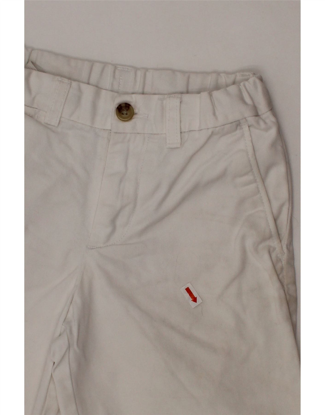 POLO RALPH LAUREN Chino-Shorts für Jungen, 6–7 Jahre, W22, weiße Baumwolle