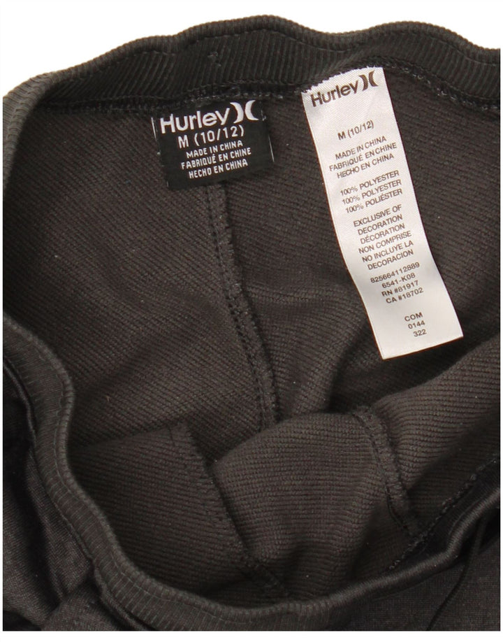 Hurley Trainingshose für Jungen, Jogger, 10–11 Jahre, mittelgraues Polyester