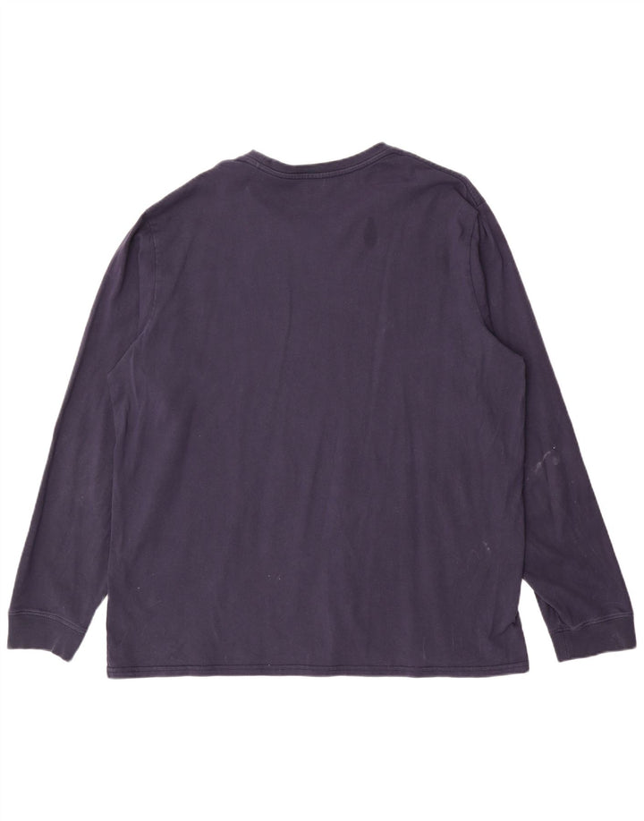 Levi's Herren-Oberteil mit Standard-Passform, langärmelig, XL, Marineblau, Baumwolle