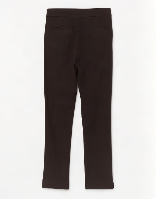Boden Slim Chino-Hose für Damen, UK 12, M, W30, L30, schwarze Baumwolle