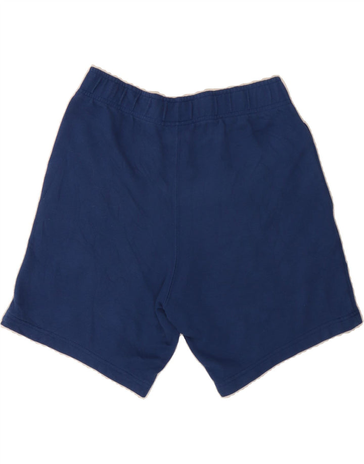 CHAMPION Mens Graphic Sport Shorts Small  Navy Blue Cotton Vintage Champion and Second-Hand Champion from Messina Hembry 
