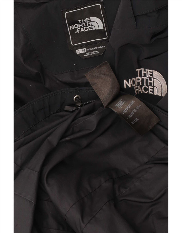 The North Face Damen Übergroße Regenjacke UK 18 XL Schwarz Nylon