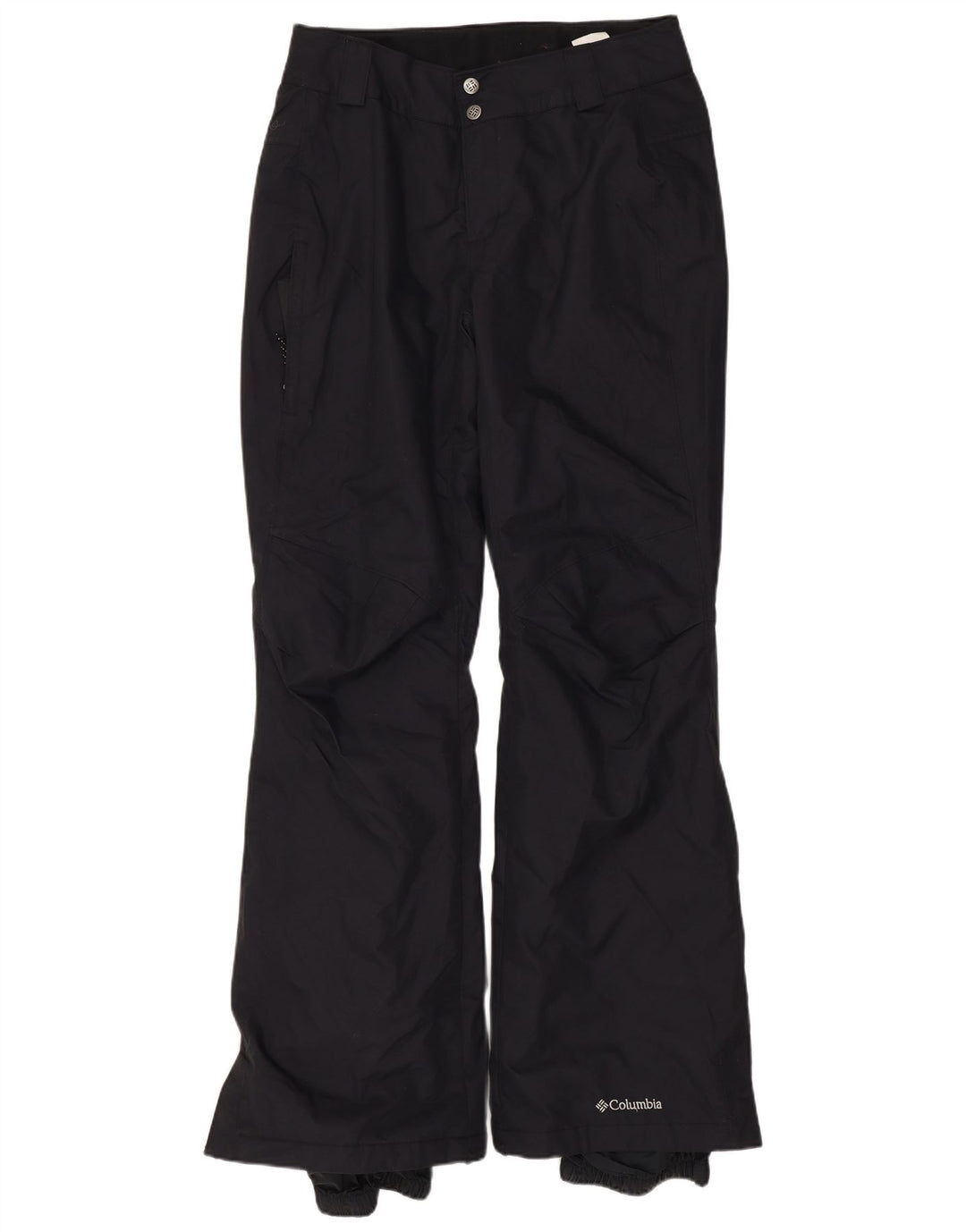 Columbia Damen Skihose UK 10 Small Schwarz Nylon