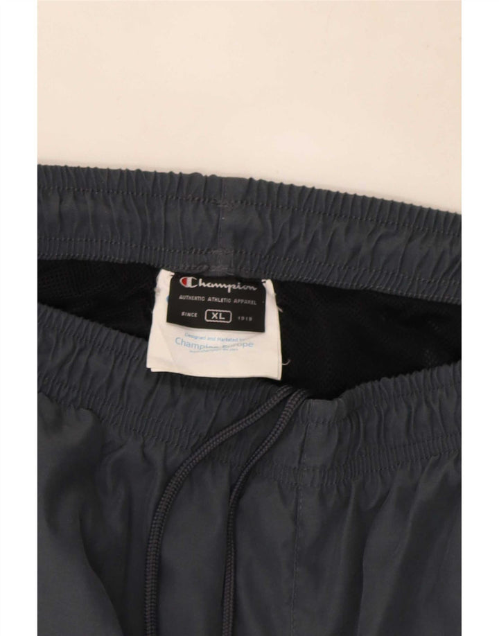 Champion Herren-Trainingshose, XL, grau, Polyester