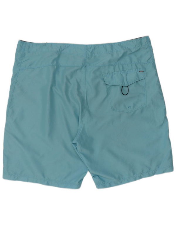 Hurley Herren Badeshorts mit Grafik, XL, Blau