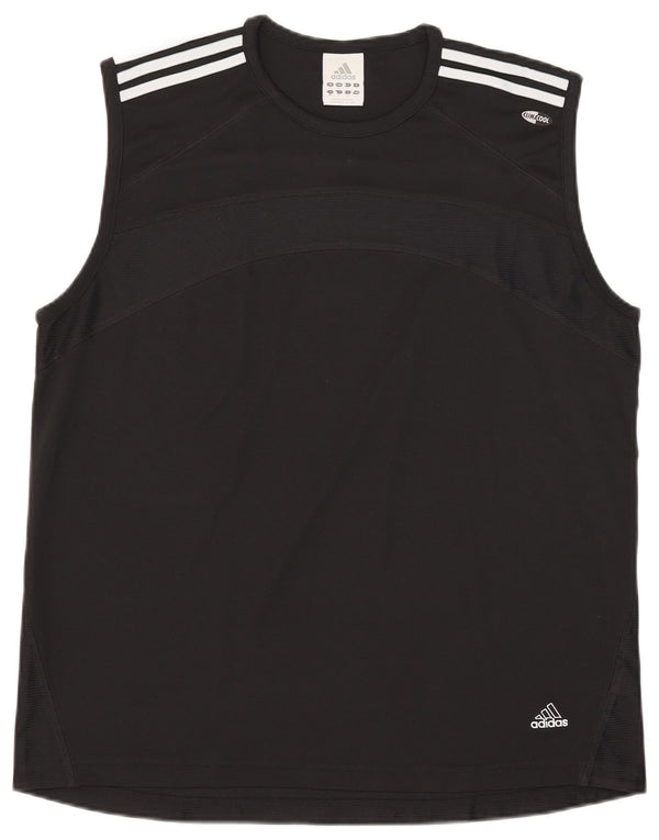Adidas Herren Climacool Weste Top XL Schwarz Polyester