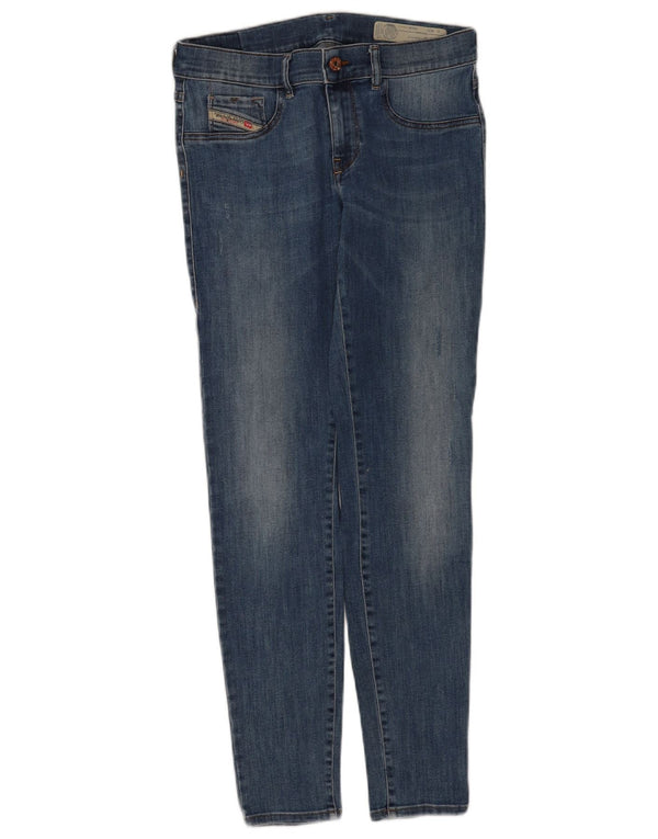 Diesel Damen Livier-Ankle Low Waist Super Slim Jegging Jeans W31 L30 Blau