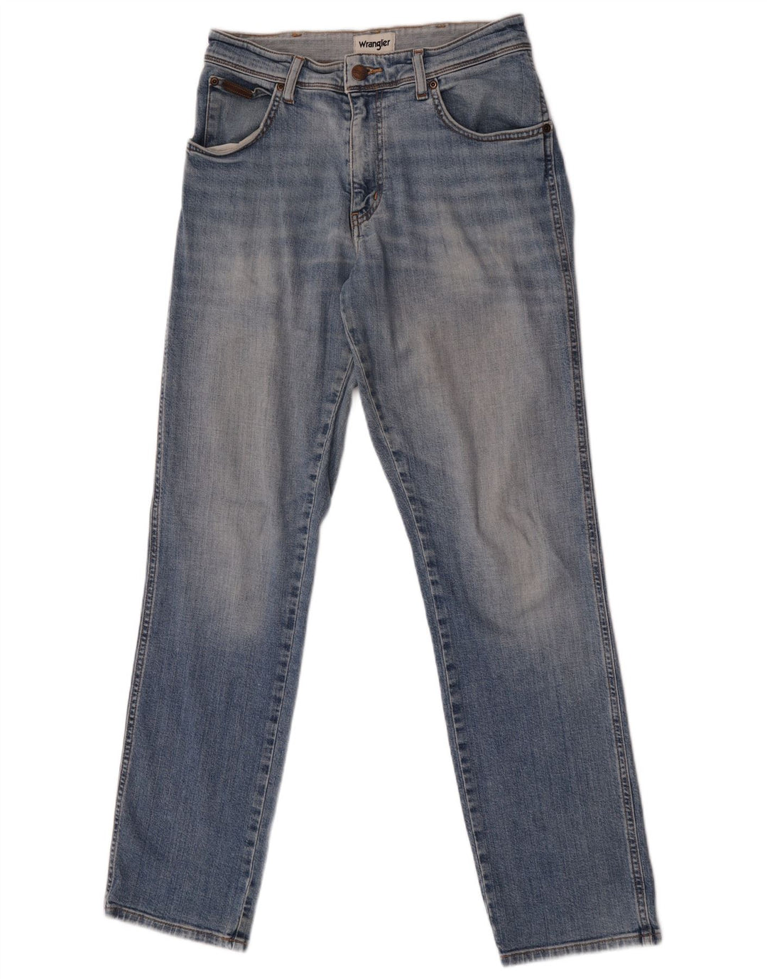 Wrangler Herren Texas Straight Jeans W30 L32 Blaue Baumwolle