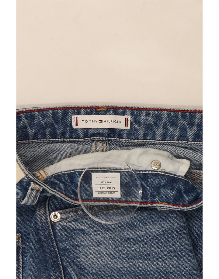TOMMY HILFIGER Womens High Waist Classic Fit Straight Jeans W31 L28 Blue Vintage Tommy Hilfiger and Second-Hand Tommy Hilfiger from Messina Hembry 
