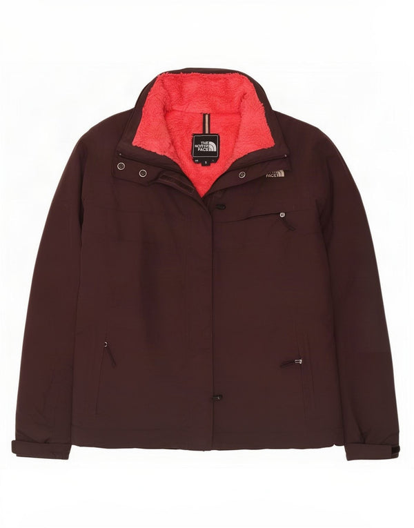 The North Face Damen Sherpa Windjacke UK 16 Large Braunes Nylon