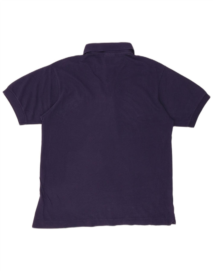 LACOSTE Herren-Poloshirt, Größe 4, mittelgroß, marineblau, Baumwolle